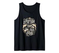 Dauphin Island Alabama Ocean Dolphin Lovers Retro Minimalist Tank Top