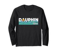 Dauphin Island Alabama Summer Vacation Vintage Beach Long Sleeve T-Shirt
