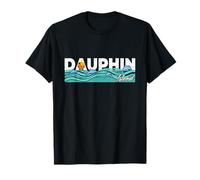 Dauphin Island Alabama Summer Vacation Vintage Beach T-Shirt