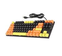 DAUZ Mechanical Gaming Keyboard, 87 Keys, Wired Mechanical Keyboard, Dynamic Traffic Lights for Home