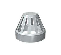 Davant 110Mm Solvent Soil Vent Terminal Black SB20