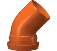 Davant 110Mm Underground Single Socket 45 Bend UG08