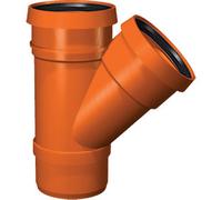 Davant 110Mm Underground Triple Socket 45 Branch UG13