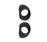 DAVBIR Car front grille 2pcs Car Front Lower Bumper Fog Light Grille Cover Car Accessories For Mitsubishi For Outlander 2013-2015 6400D571 Grilles (Color : Zwart)