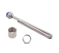 DAVBIR Electric Heating Element 1"BSP Foldback Immersion Resistance 240V 1KW 2KW 2.5KW 3KW 3.5KW Tubular Water Heater perfection (Color : All -240V, Size : 3kw)