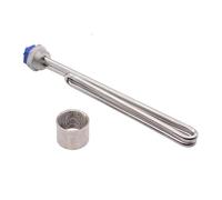 DAVBIR Electric Heating Element 1"BSP Foldback Immersion Resistance 240V 1KW 2KW 2.5KW 3KW 3.5KW Tubular Water Heater perfection (Color : Accessory -240V, Size : 3kw)