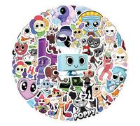 DAVBNM 100PCS Dandy's World Stickers, Vinyl Waterproof, Sticker Decals, Cartoon Stickers, for Skateboard Laptop Guitar Water Bottles