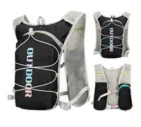 DAVBNM 12L Running Backpack Lightweight Hydration Vest for Men & Women, Lightweight Hydration Backpack with Reflective Design, Ideal for Cycling, Perfect Running Water Vest and Cycling Rucksack
