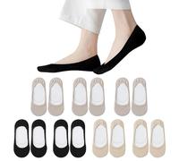 DAVBNM 7 Pairs Invisible Socks Womens, No Show Socks Women, Low Cut Liner Sock, Breathable Low Cut Liner Boat Loafer Sock, One Size
