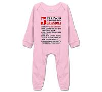 Davcielaora 5 Things You Should Know About My Grandma Funny Baby Bodysuit Infant Outfits