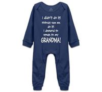 Davcielaora I Demand to Speak to My Grandma Baby Bodysuit Infant Rompers Toddler Outfit