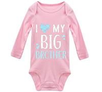 Davcielaora I Love My Big Brother Infant Single Peace Long Sleeve Short Sleeve Unisex Bodysuits