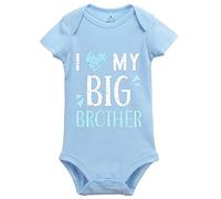 Davcielaora I Love My Big Brother Infant Single Peace Long Sleeve Short Sleeve Unisex Bodysuits