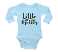 Davcielaora Little Brother Long Sleeve Unisex Baby Bodysuit Newborn One-Pieces Clothing