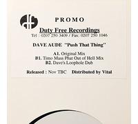 Dave AudÃ© - Push That Thing - Dave Aude 12"