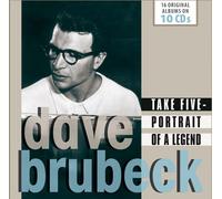 DAVE BRUBECK - TAKE FIVE-PORTRAIT OF A LEGEND WALLET 10 CD NEW