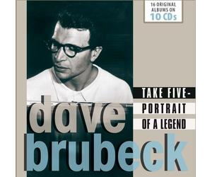 DAVE BRUBECK - TAKE FIVE-PORTRAIT OF A LEGEND WALLET 10 CD NEW