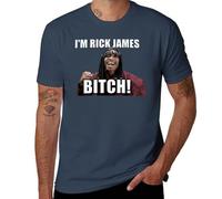 Dave Chappelle I'm Rick James Bitch!,Men's T-Shirt Navy-Style L