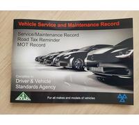 DAVE CHARLES DESIGNS Blank Service History log book - Car Van Maintenance Replacement
