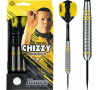 Harrows Dave Chisnall Darts Set 21g 22g 23g 24g grams Brass Chizzy Alloy