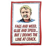 Dave Coaches Motto Tea Towel, Barry Island, Gavin and Stacey