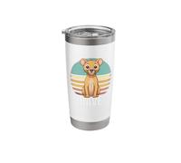 Dave - Cute Boy Name with Cute Lion Stainless Steel Insulated Tumbler