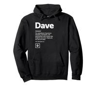 Dave Definition Funny Name Pullover Hoodie