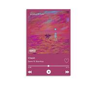 Dave Ft Stormzy CLASDave Ft Stormzy CLASH Canvas Poster Bedroom Decor Sports Landscape Office Room Decor Gift Unframe-style 12x18inch(30x45cm)
