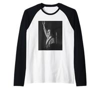 Dave Hill Slade Live at Hull University Glam Rock 1980 Raglan Baseball Tee