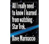 Dave Marinaccio All I Really Need to Know I Learned from Watching St (Paperback)