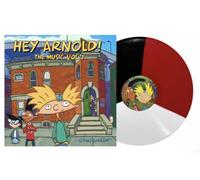 Dave Marino & Jim Lang - Hey Arnold! Volume One Exclusive Green Inside Orange & Clear Split Record, 400gsm Gatefold Jacket, Limited To 500 Copies
