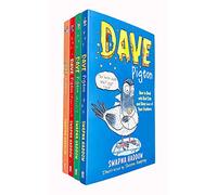 Dave Pigeon Collection 4 Books Set By Swapna Haddow (Dave Pigeon, Nuggets, Racer, Royal Coo!)