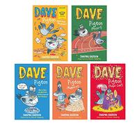 Dave Pigeon Collection 5 Books Set Including World Book Day By Swapna Haddow (Dave Pigeon, Nuggets, Racer, Royal Coo! & Bookshop Mayhem!)