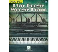 How to Play Boogie Woogie Piano – Book and Audio Online – Hal Leonard