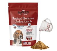 Dave’s Pet Food Kidney Support for Dogs with Renal Support (Chicken Formula Crumble) Non-Prescription Low Phosphorus Restricted Diet Dog Food, Added Vitamins Minerals & Taurine, Vet Formulated (13 oz)