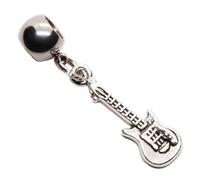 Dave The Bunny Bass Guitar Charm Pendant - Elegant Guitar Accessories for Music Lovers - Great for Electric Guitar Accessories Collection - Ideal Gift for Musicians and Guitar Enthusiasts