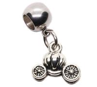 Dave The Bunny Cinderella Ornament Carriage Charm - Elegant Cinderella Party Decorations, Fairy Tale Cinderella Carriage Keepsake - Perfect for Birthdays, Weddings, and Special Celebrations