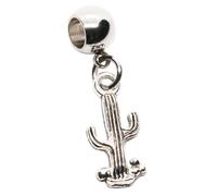 Dave The Bunny Elegant Cactus Charm Necklace - Great for Cactus Decor Enthusiasts - Ideal Jewelry for Decor - Unique Gift for Plant Lovers