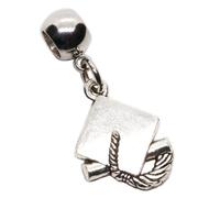 Dave The Bunny Elegant Graduation Charm - Great Graduation Gifts for Her - Enhance Graduation Party Decorations with Sophisticated Grad Charm - Ideal Keepsake for Commemorating Her Achievement