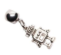 Dave The Bunny Elegant Robot Charm - Your Robot Friend and Companion - Cute Robot Design for a Thoughtful Robot Gift - Great for Robot Enthusiasts and Collectors - Great Finish