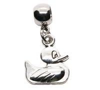 Dave The Bunny Elegant Rubber Duck Charm - Duck Accessories for Women - Great Rubber Ducky Jewelry - Unique Duck Gifts for Duck Lovers - Duck Themed Collectibles - Charming Duck Pendant
