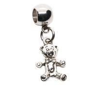 Dave The Bunny Elegant Teddy Bear Charm - Cute Stuff Little Bear Pendant for Bracelets, Necklaces - Great Gift - Great Quality, Durable Material, Adorable Design