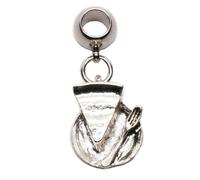 Dave The Bunny Exquisite Pie Charm Pendant Necklace - Apple Pie and Chicken Pot Pie Jewelry for Pot Pie Lovers - Unique Gift for Her - Pie Pendant with Detailed Design