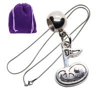 Dave The Bunny Fairway Flag Metal Alloy Charm with Stainless Steel Connector, 5mm Opening Golf Accessories Accent, Versatile Golf Gifts for Players and Fans