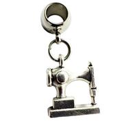 Dave The Bunny Sewing Novelties and Sewing Themed Gifts Sewing Jewelry, Stainless Steel, No Gemstone