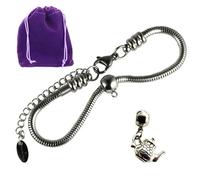 Dave The Bunny Tea Party Women Favors and Tea Party Ideas Teapot Gifts for Tea Time, M, Metal, No Gemstone