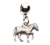 Dave The Bunny Zebra Decor Jewelry - Elegant Zebra Charm Necklace for Women - Great Animal-Inspired Accessory - Great Gift for Zebra Lovers - Unique Zebra Jewelry