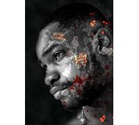 DAVE “The Truth Is Madder Than Fiction” Inspired Grsffiti Print - Unique Grime & UK Rap Wall Art | Modern Typographic Poster | Minimalist Music Print for Bedroom, Studio or Lounge (A2 Unframed)