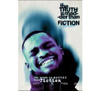 DAVE “The Truth Is Madder Than Fiction” Inspired Typography Print - Unique Grime & UK Rap Wall Art | Modern Typographic Poster | Minimalist Music Print for Bedroom, Studio or Lounge (A1 Unframed)