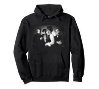 Dave Vanian The Damned Band Portrait By Allan Ballard Pullover Hoodie